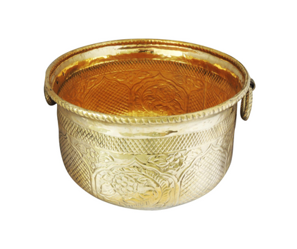 Brass Planter Pot Gamala Chatai