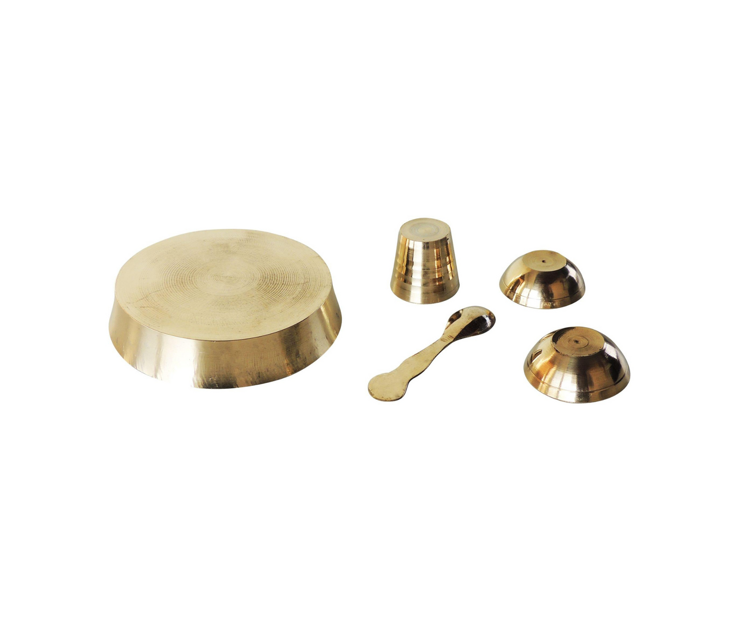 Brass Laddu Gopal Thali Set