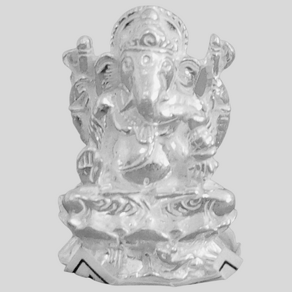 Pure Silver Ganesh Idol