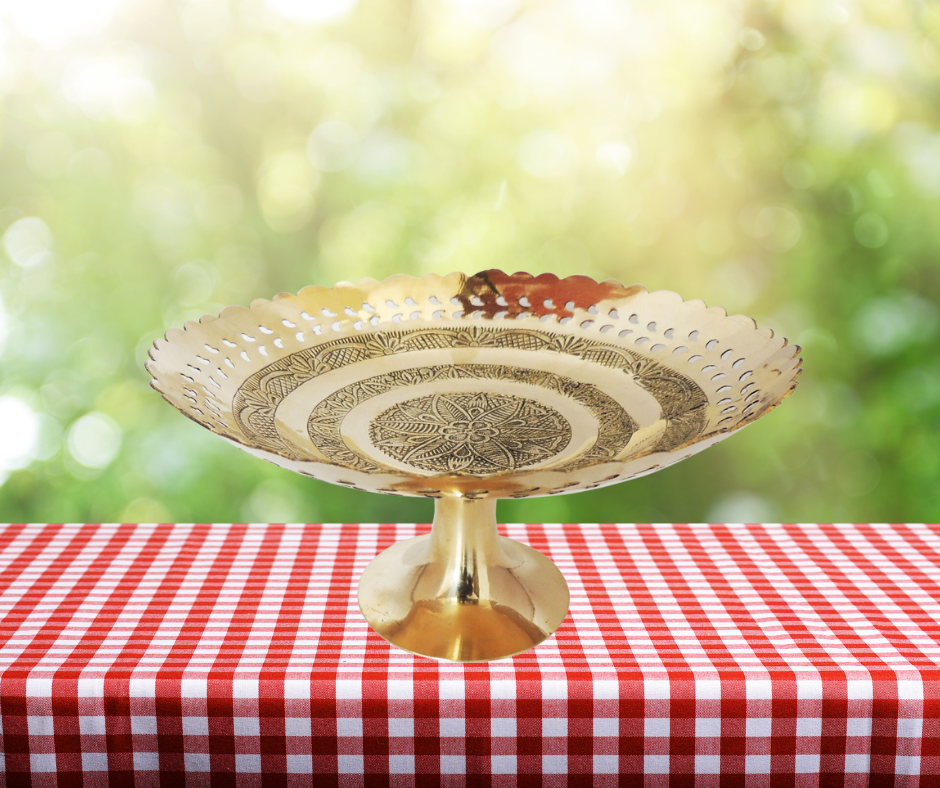 Brass Fruit Bowl for Home