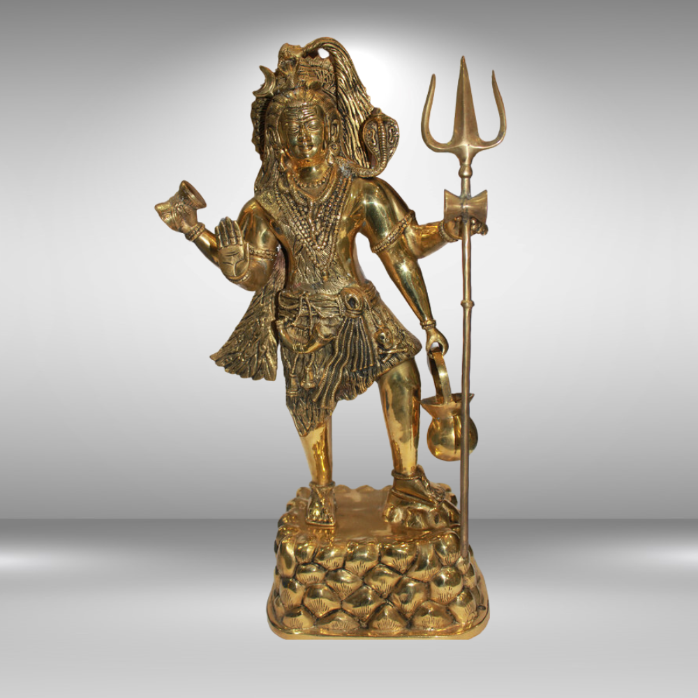 Brass Shiv Ji Idol Statue