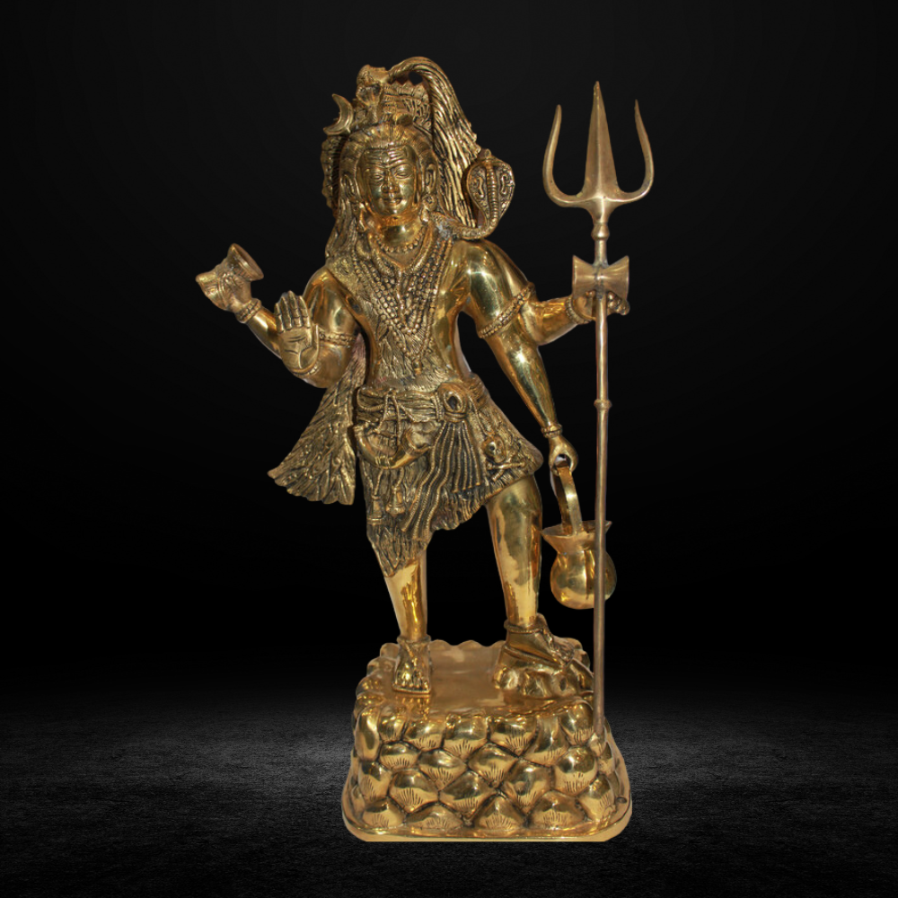 Brass Shiv Ji Idol Statue