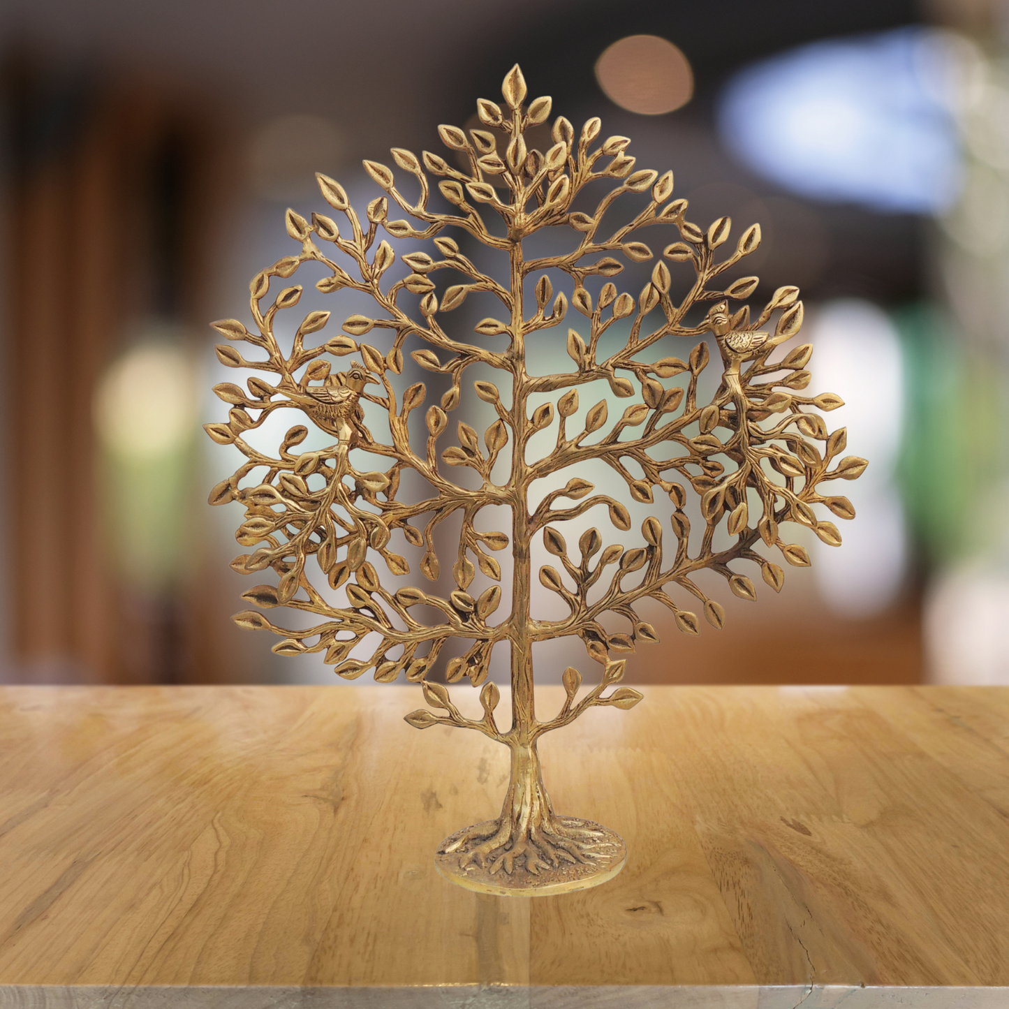 Brass Tree Round Base