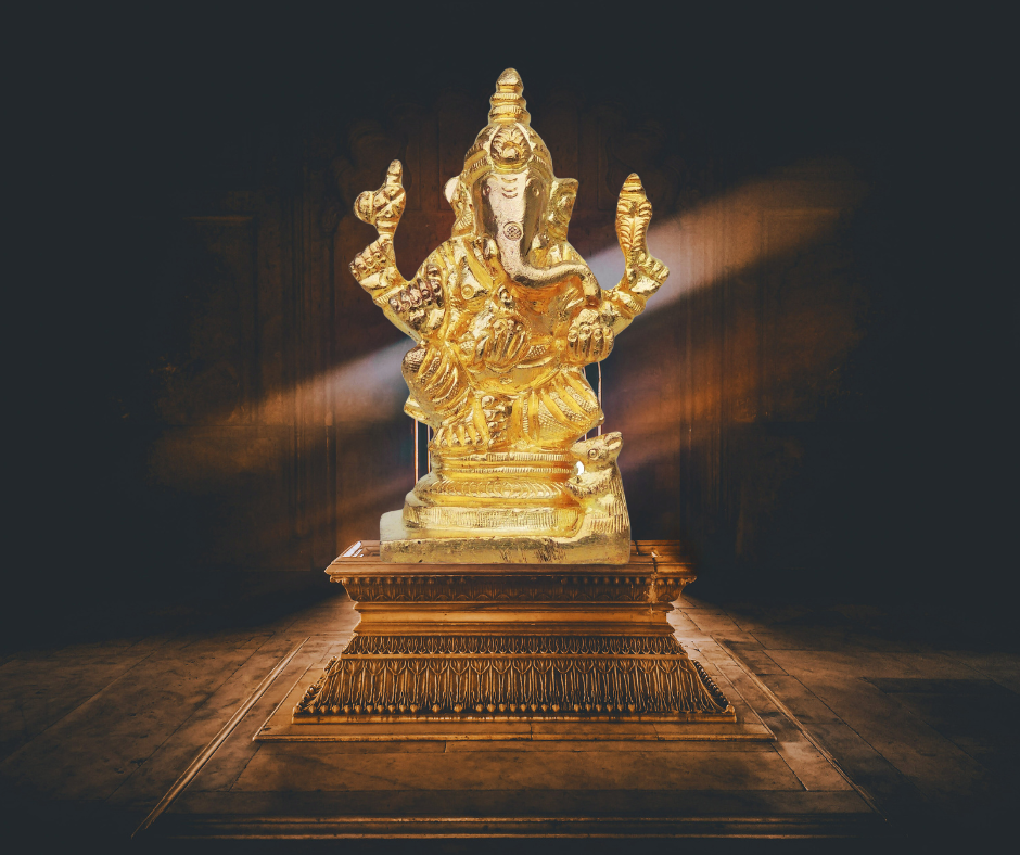 Brass Ganesh Ji God Idol Statue