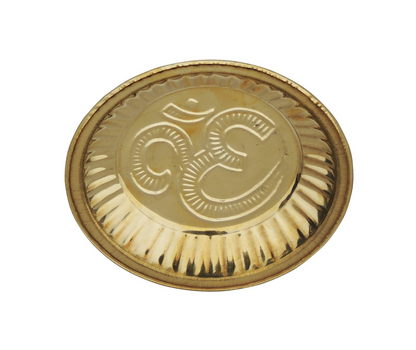 Brass Plate For Pooja