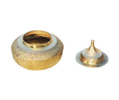 Brass Handicraft Sindoor Dani Dabbi 05