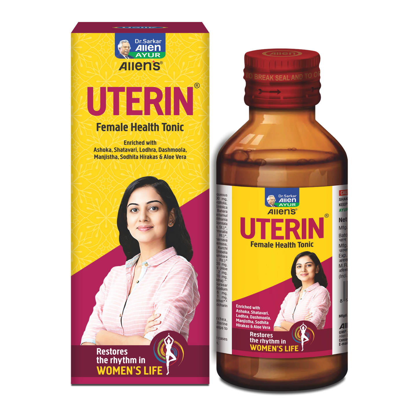 Allen Uterin Female Health Tonic