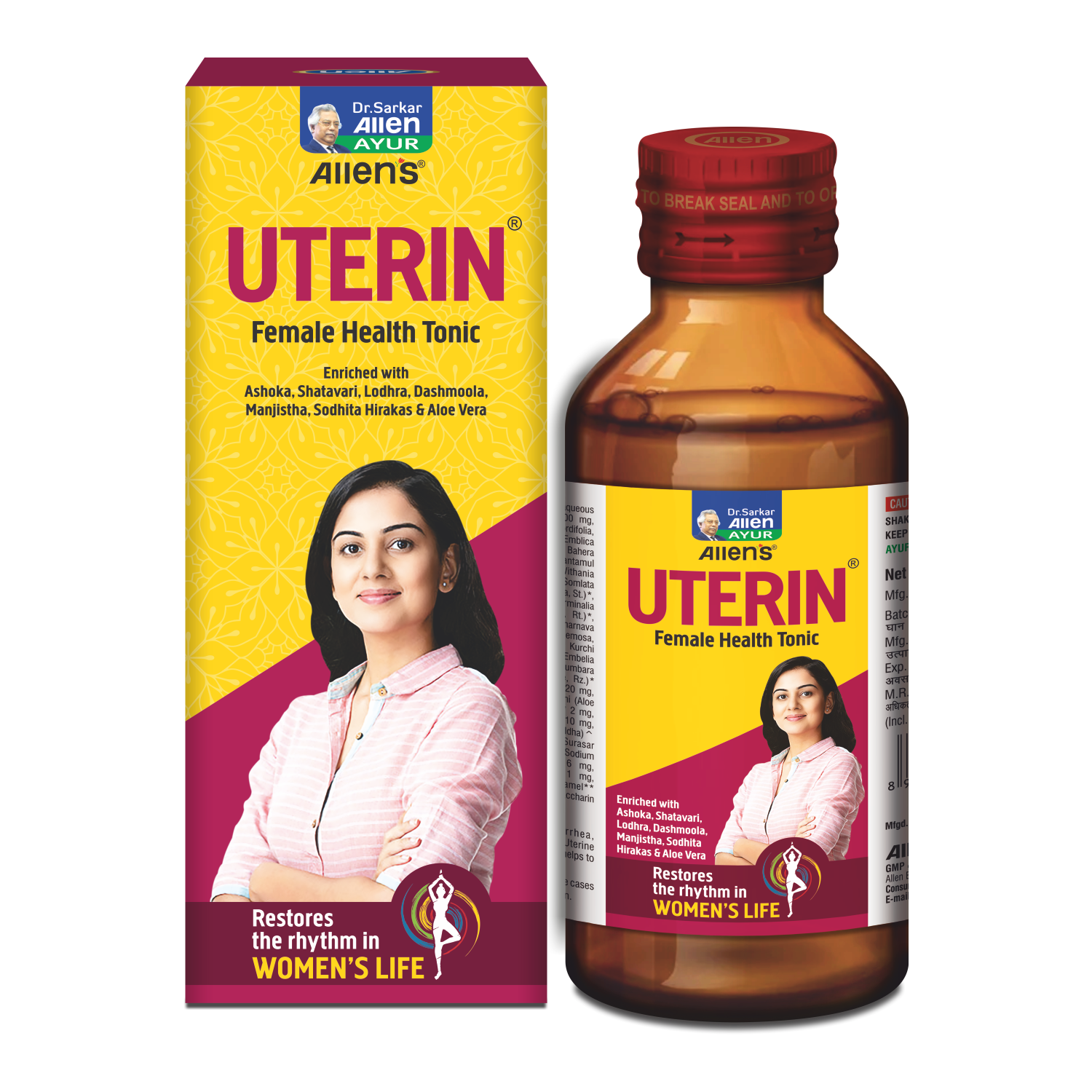 Allen Uterin Female Health Tonic