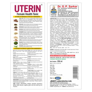 Allen Uterin Female Health Tonic