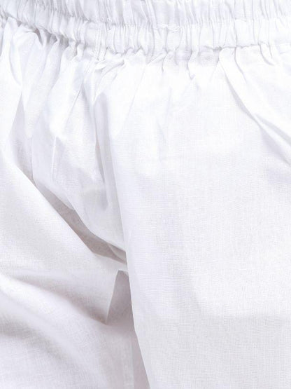 Vastramay Boys' Blue Cotton Kurta and Pyjama Set