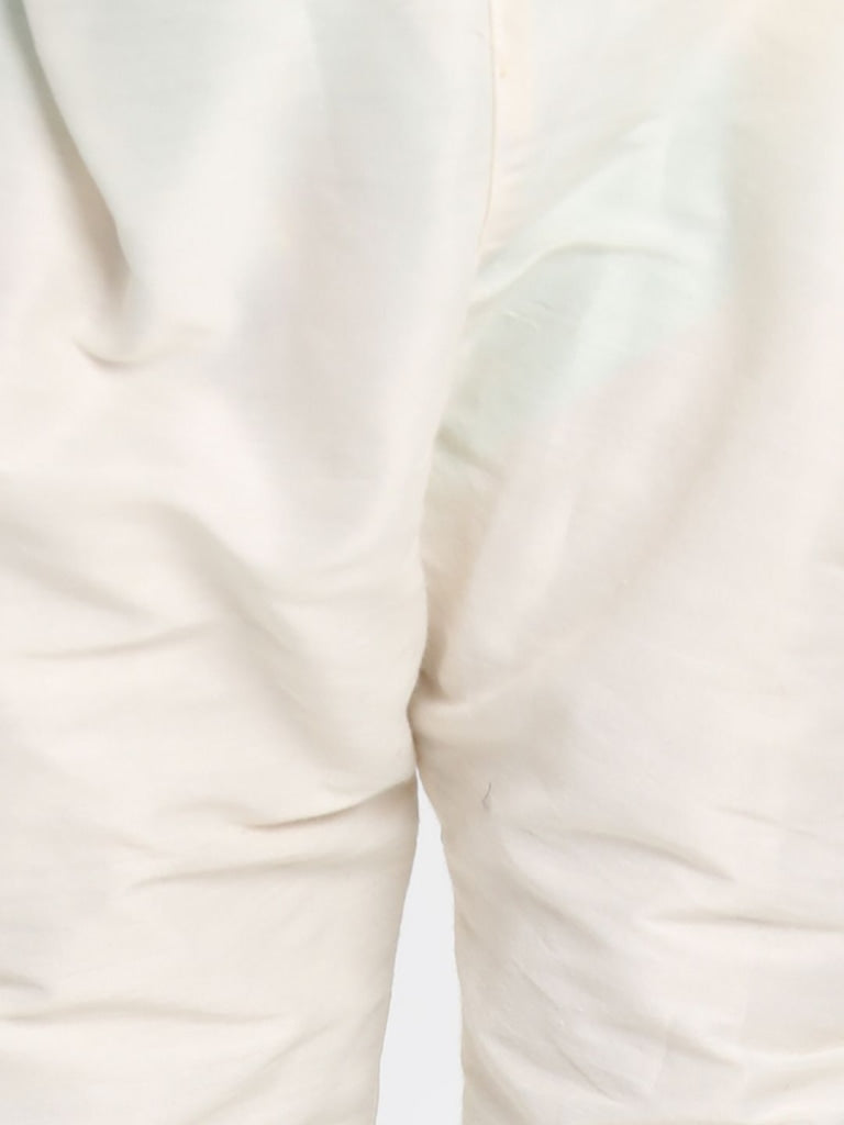 Vastramay Boys' Brown Cotton Silk Blend Kurta and Pyjama Set
