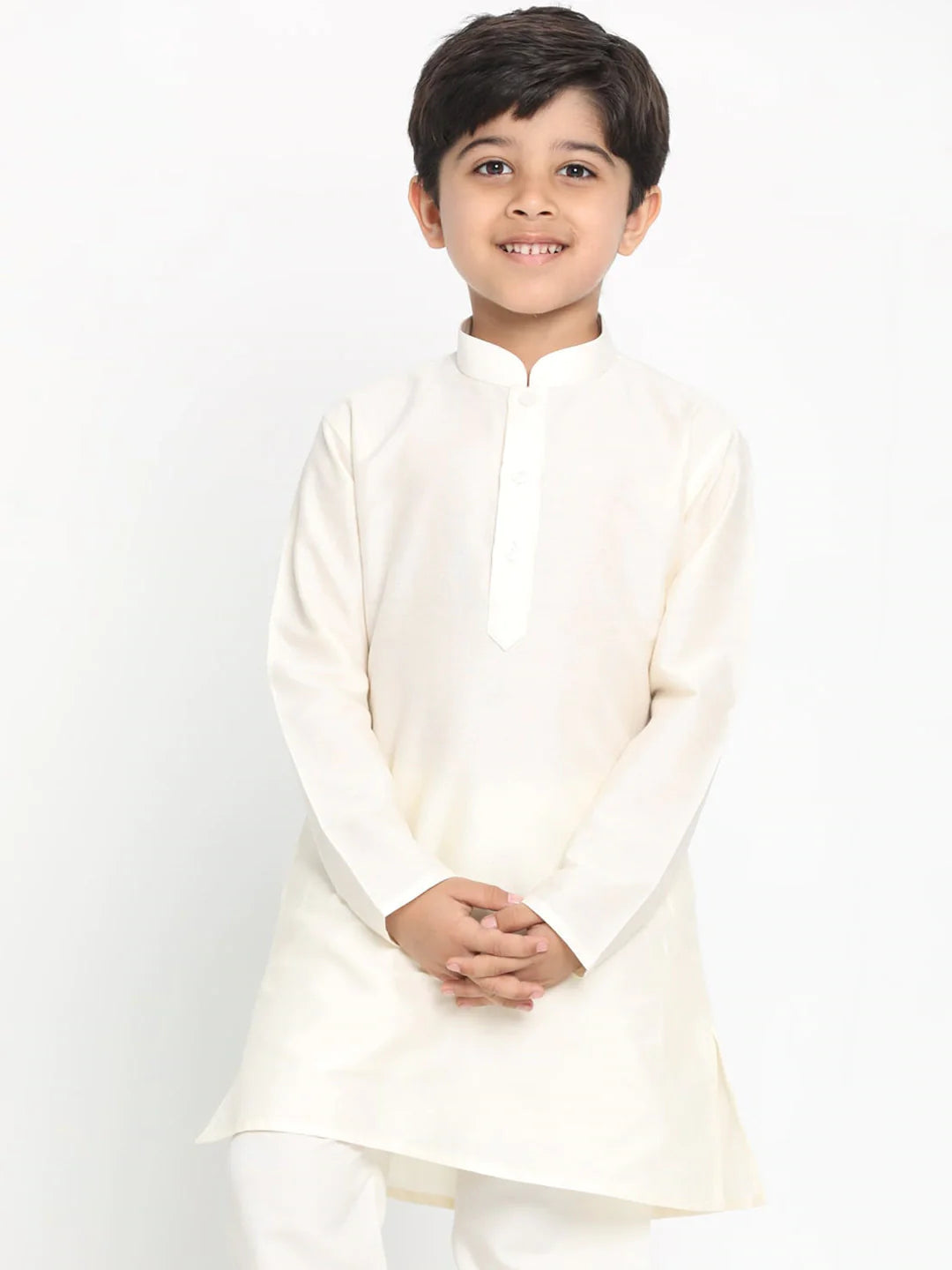 Vastramay Boy's Cream Kurta