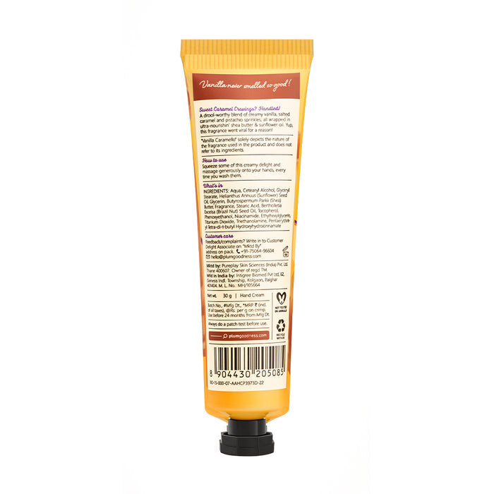 Plum Vanilla Caramello Hand Cream