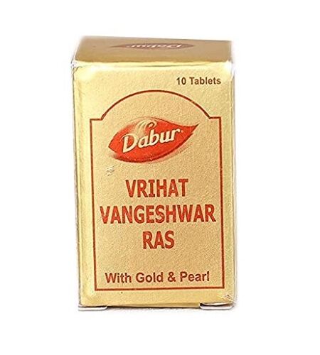 Dabur Vrihat Vangeshwar Ras with Gold and Pearl