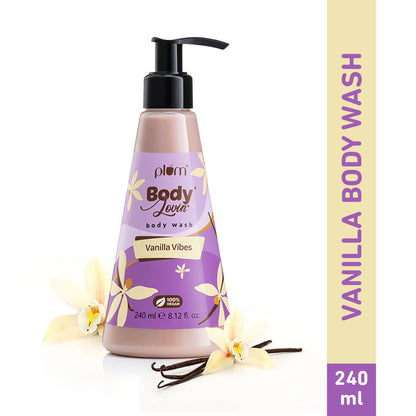 Plum vanilla vibes body wash