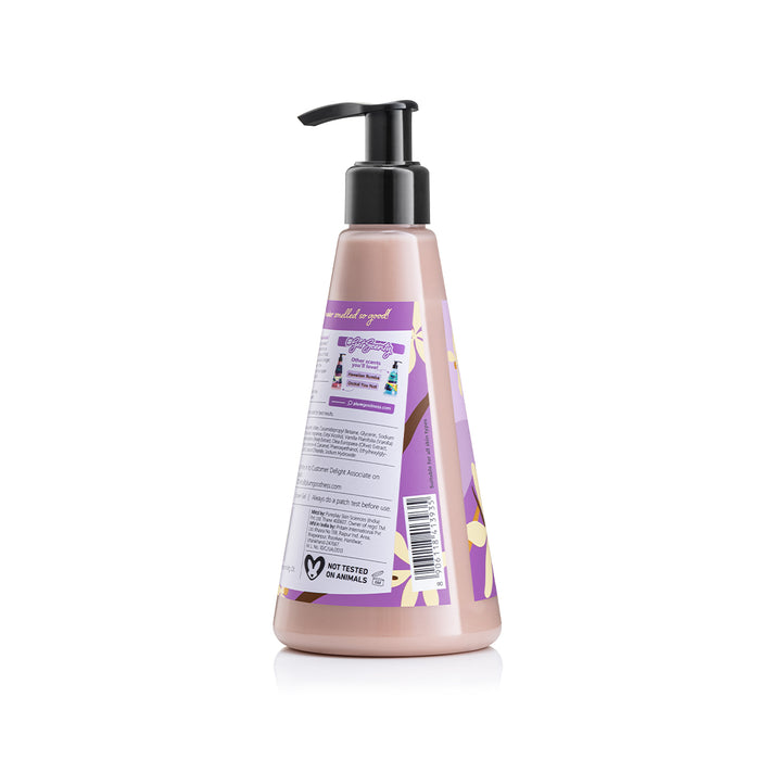 Plum vanilla vibes body wash