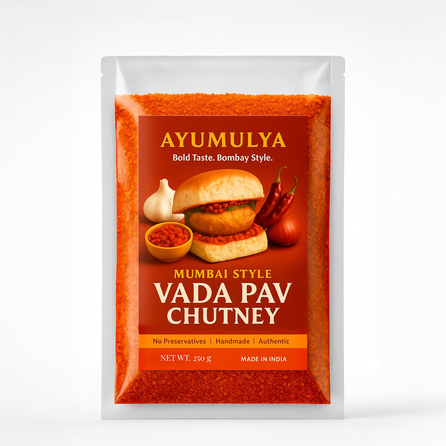 Ayumulya Mumbai Style Vada Pav Chutney 

