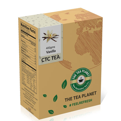 The Tea Planet Vanilla Flavored CTC Tea