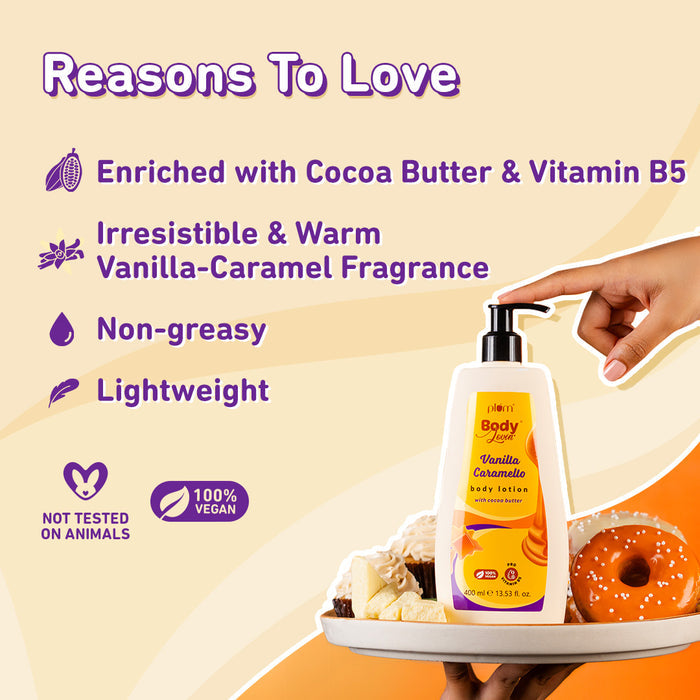 Plum Vanilla Caramello Body Lotion by BodyLovin
