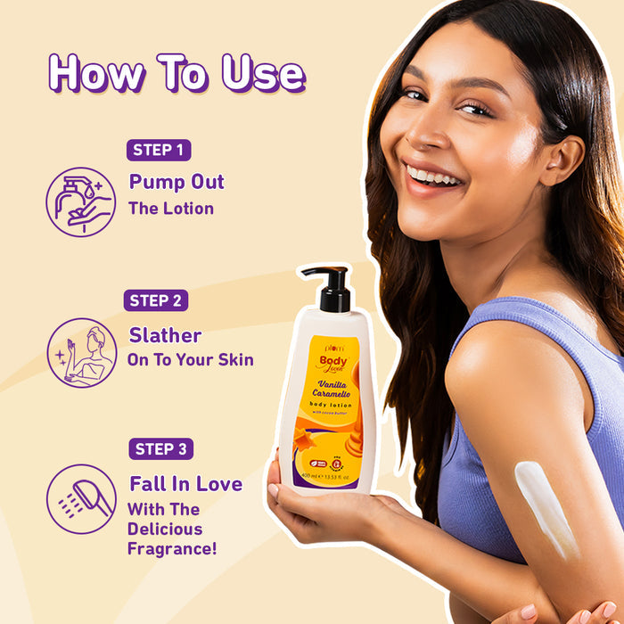 Plum Vanilla Caramello Body Lotion by BodyLovin