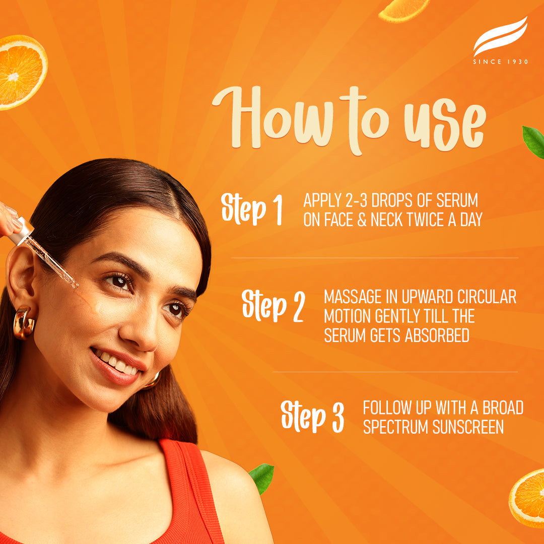 Himalaya Brightening Vitamin C Orange Face Serum