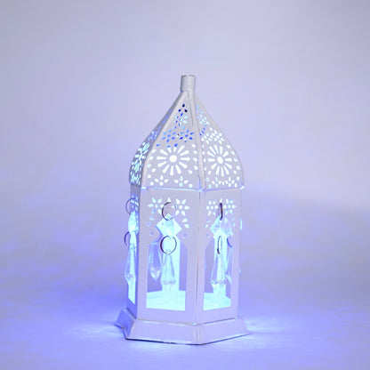 White LED Decorative Lantern Flameless Diwali & Festive Light