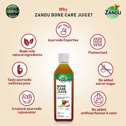 Zandu Bone Care Juice with Seva & Amalaki