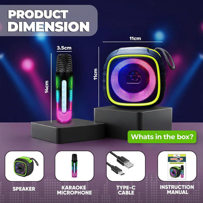 Wembley Karaoke Bluetooth Speaker with Mic