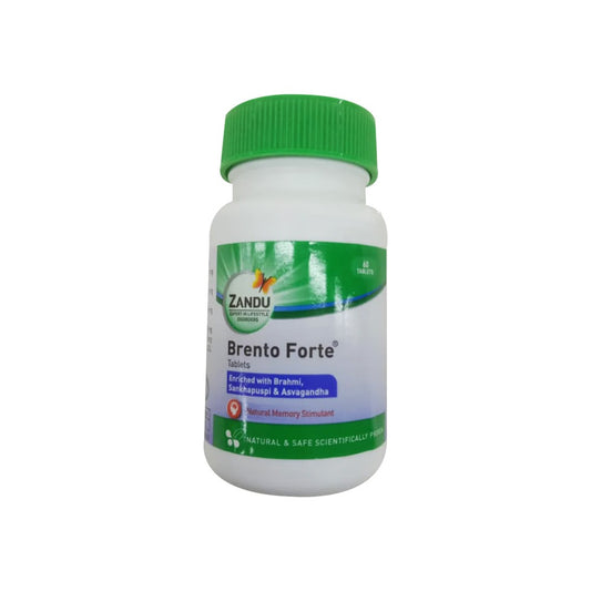 zandu brento forte 60tabs x 2