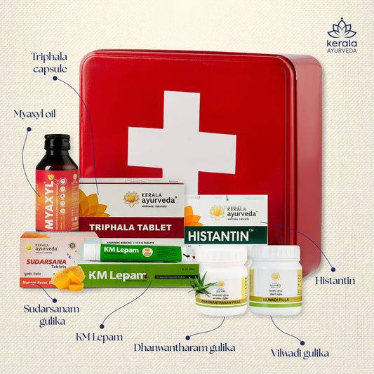 Kerala Ayurveda Ayurvedic First Aid Kit