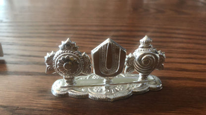 Pure Silver Shanku Chakra Namalu