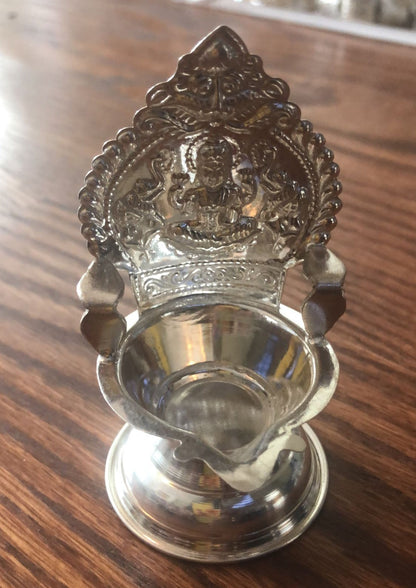 Pure Silver Kamakshi Diya