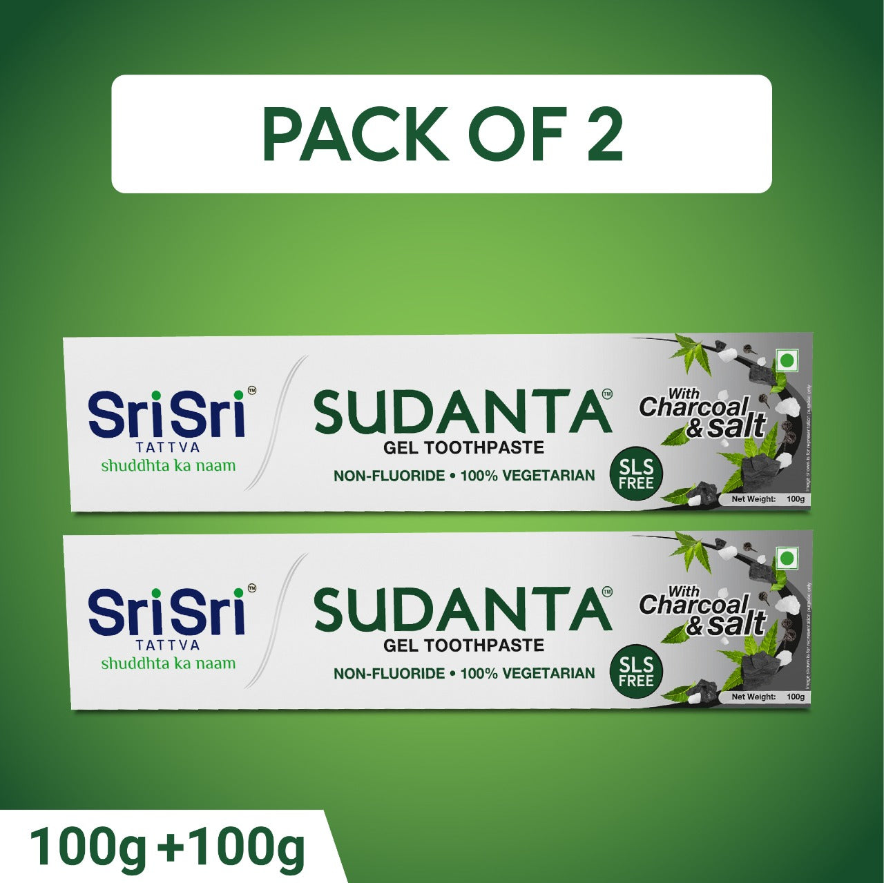 Sri sri tattva sudanta gel toothpaste - PUSHMYCART