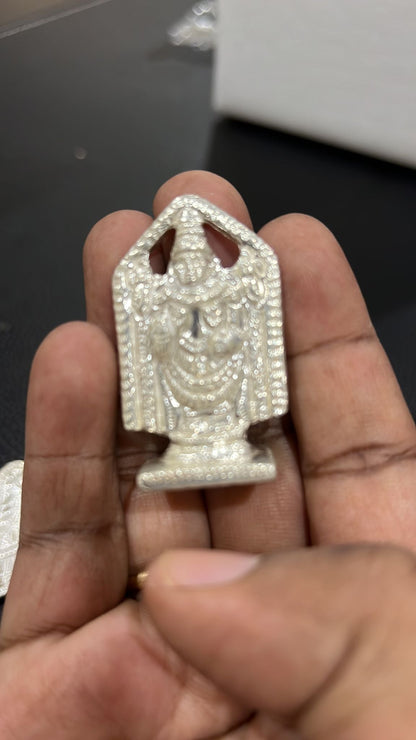 Pure Silver Venkateshwara Swami Idol