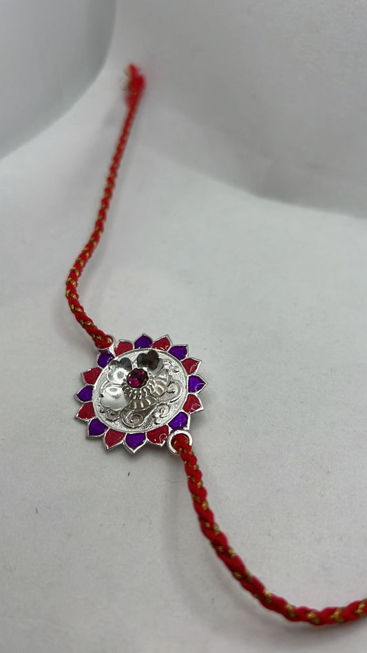 Pure Silver Rakhi