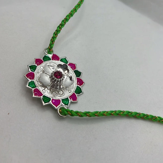 Pure Silver Rakhi