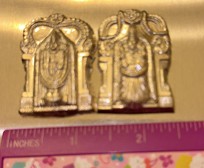 Pure Silver Tirupati Balaji And Padmavati Idol