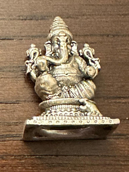 Pure Silver Ganesh Antique Idol