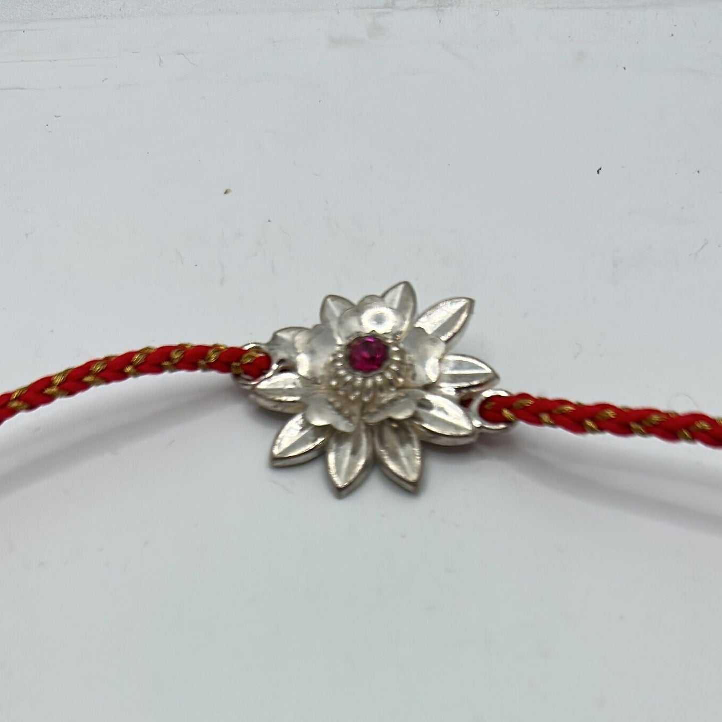 Pure Silver Plain Rakhis Assorted Each