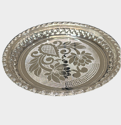 Pure Silver Design Plate