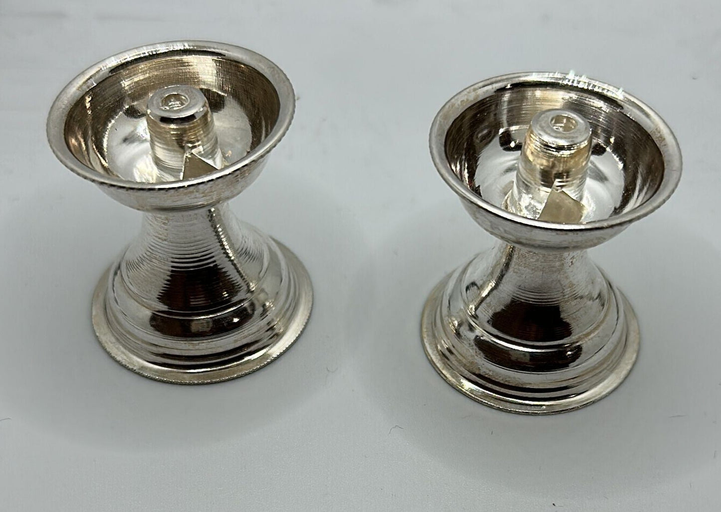 Pure Silver Deepam Diyas Pair