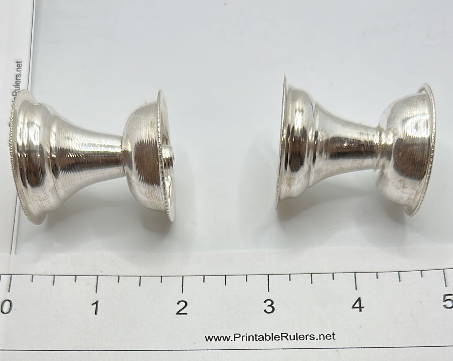 Pure Silver Pair of Diyas