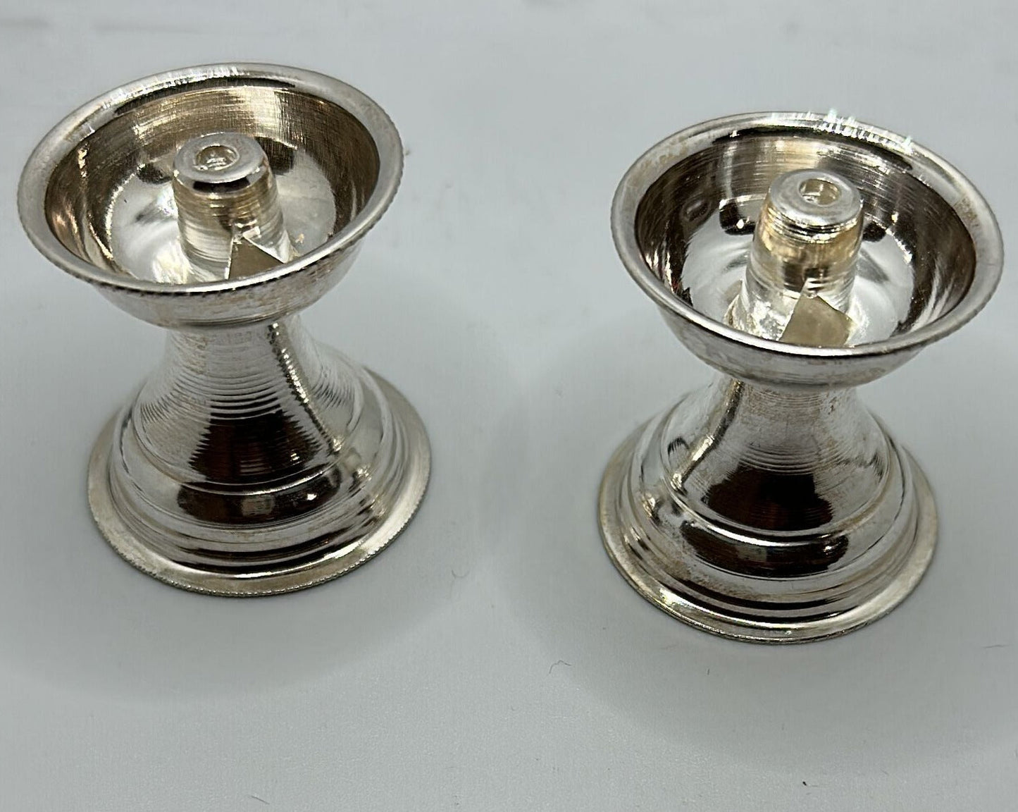 Pure Silver Pair of Diyas