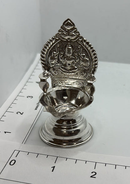 Pure Silver Kamakshi Diya