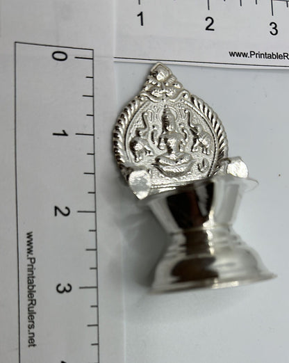 Pure Silver Kamakshi Diya