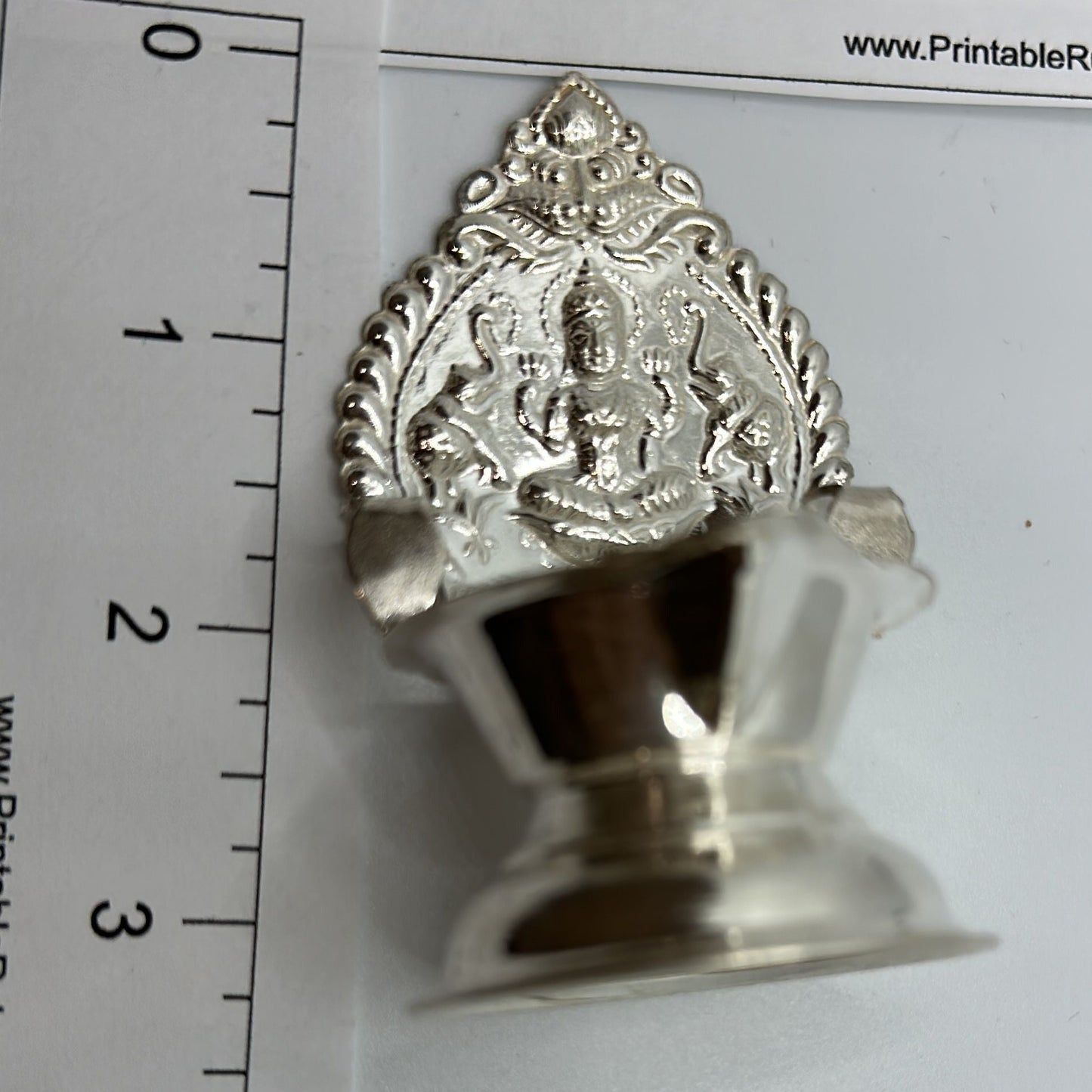 Pure Silver Kamakshi Diya