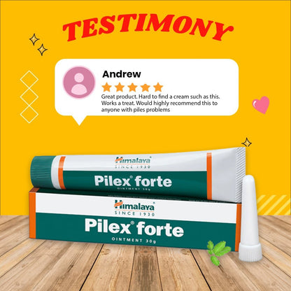 review of himalaya pilex forte ointment