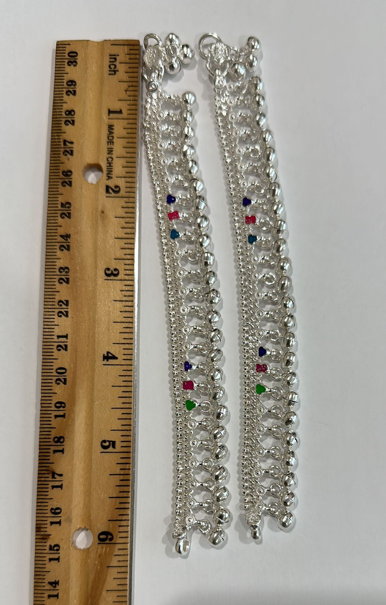 Pure Silver Anklets