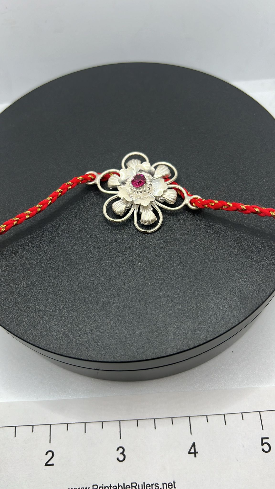 Pure Silver Rakhi for Brothers