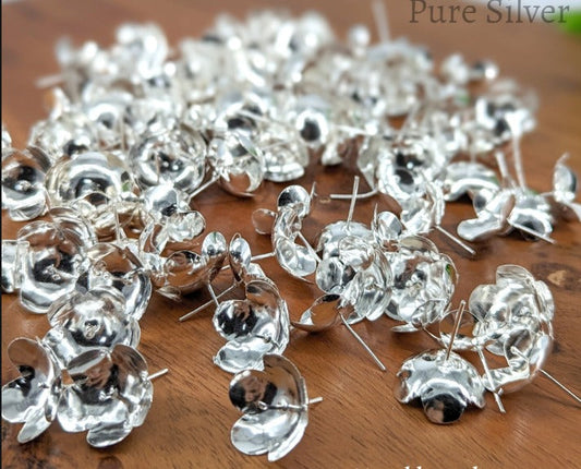 Pure Silver 108 Flowers 40 grams - PUSHMYCART